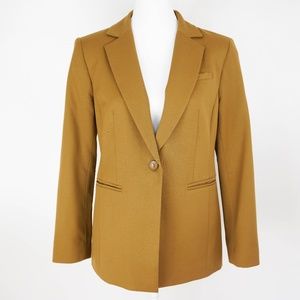 Pendleton Women's 100% Wool Blazer Gold 10P